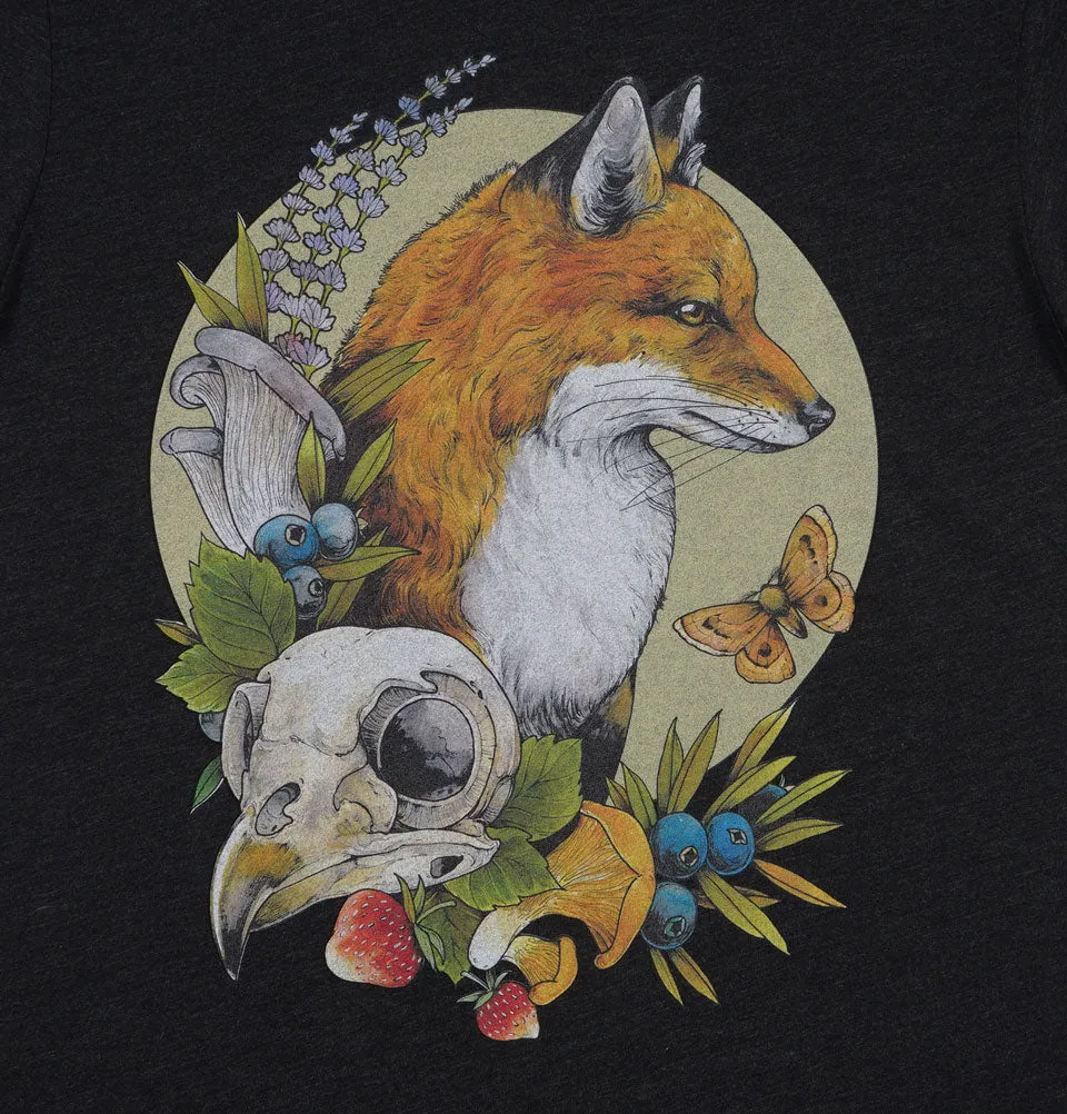 Fox and Skull Unisex T-shirt