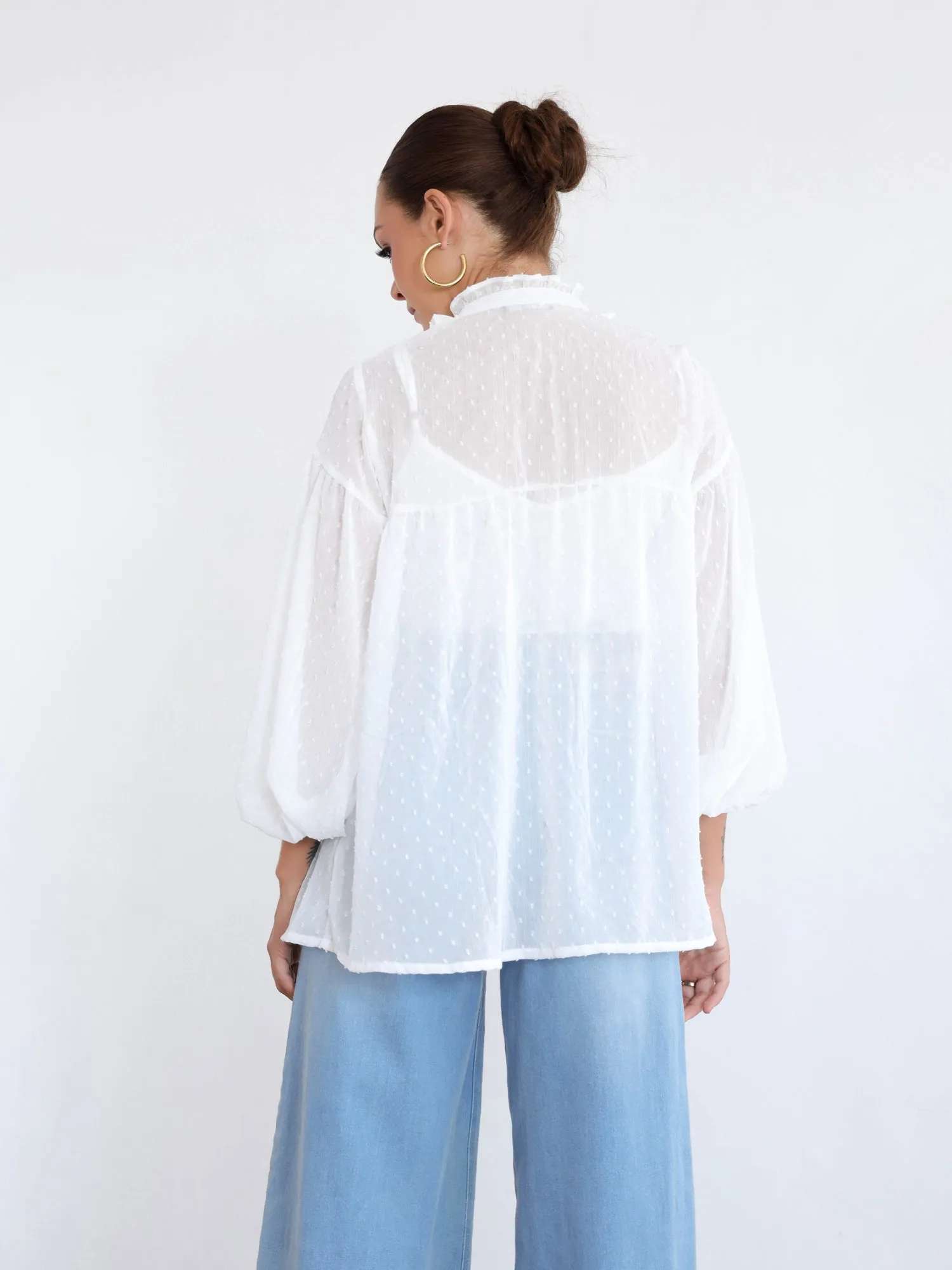 Frill Detailed   Top