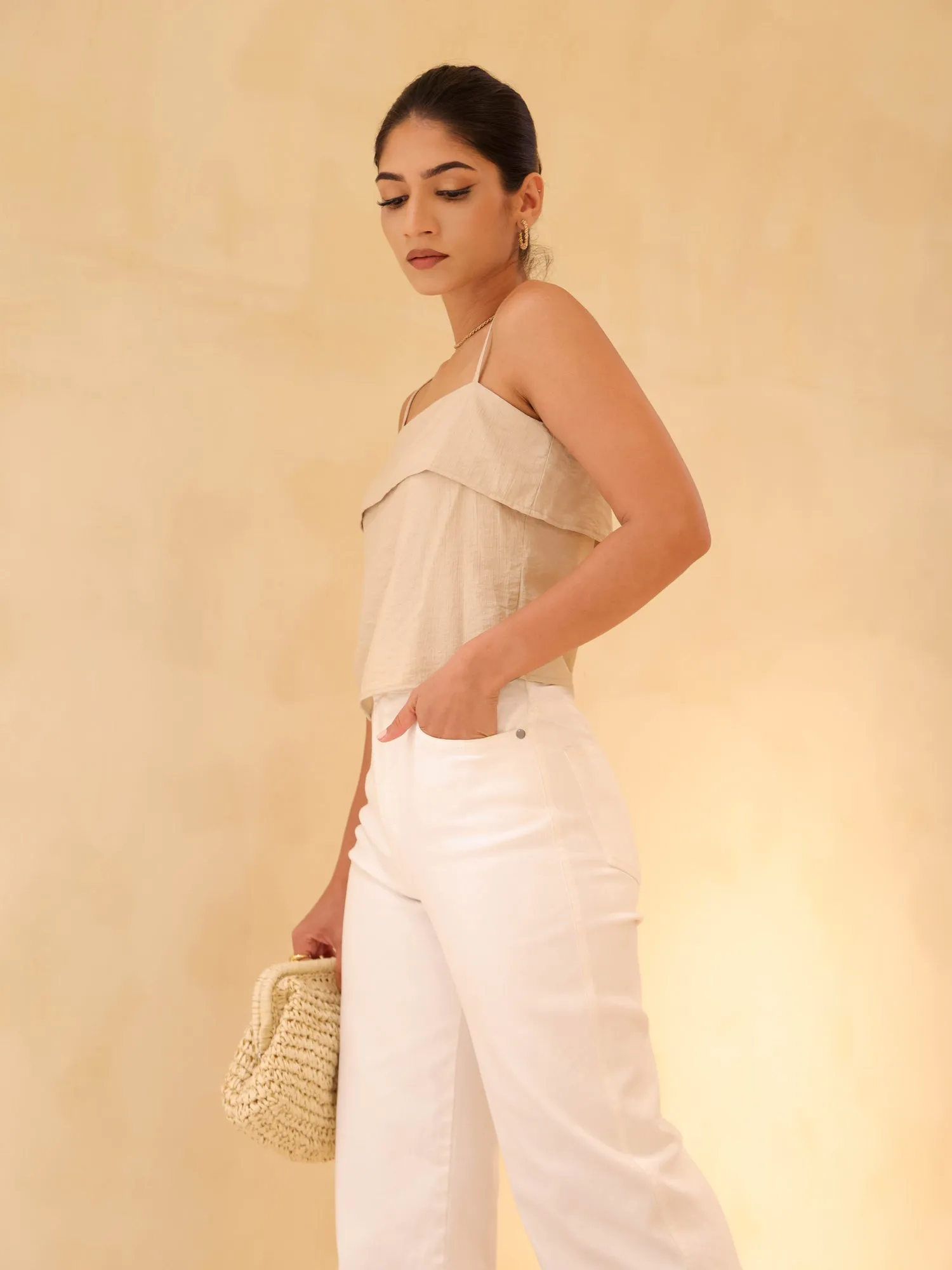 Frilll Detailed Cami Top