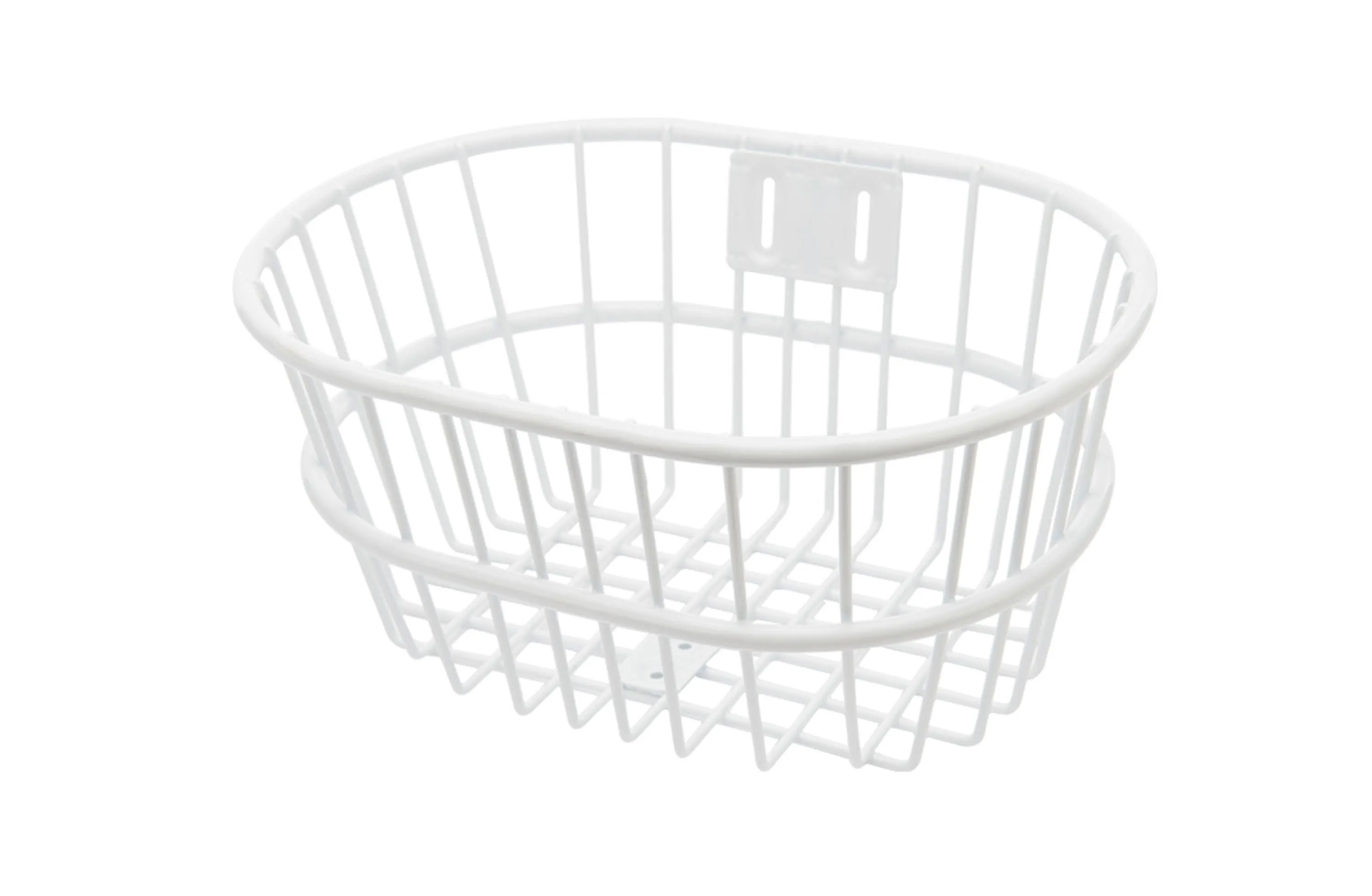 Front Deluxe Basket Kit - (Suitable ONLY for Vintage Ladies Deluxe Bike) White