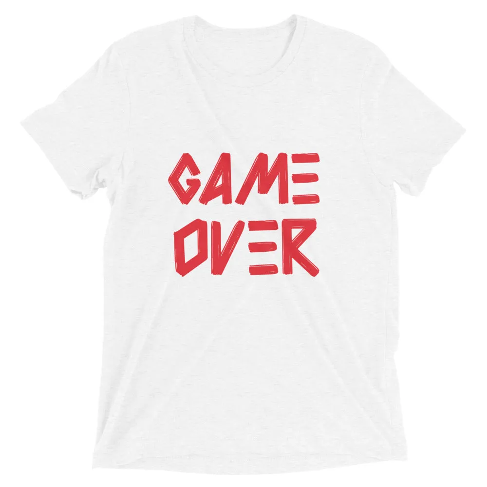 Game Over Premium Tri-Blend T-Shirt