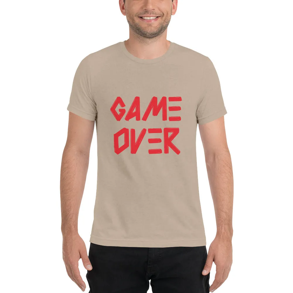 Game Over Premium Tri-Blend T-Shirt