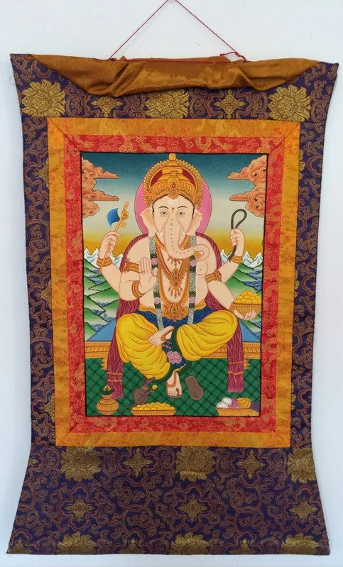 Ganesh Thangka