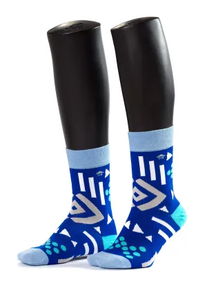 Geometrical Shapes Design Men Bamboo Socks