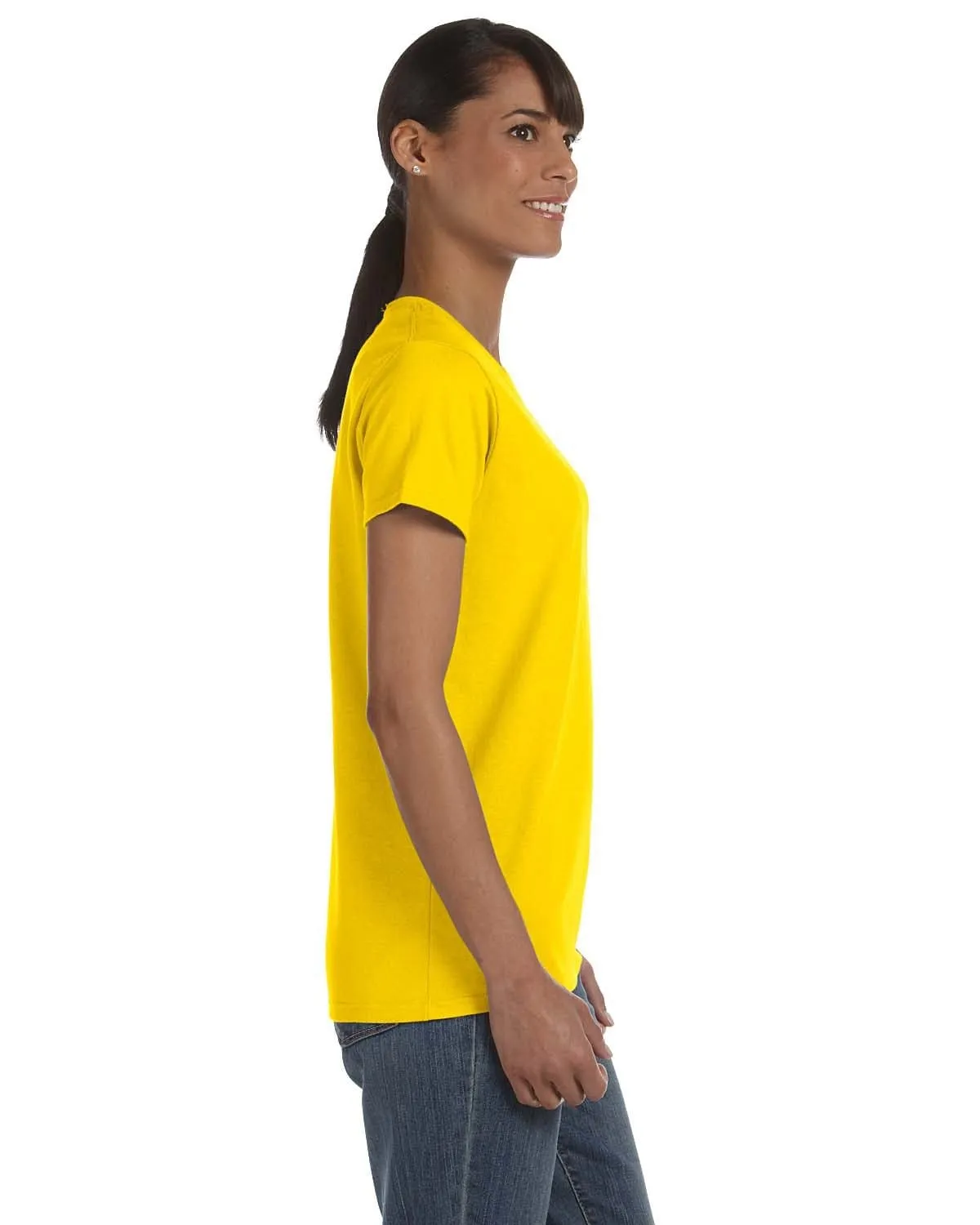 Gildan Ladies Lightweight 100% Cotton T-Shirt | Daisy