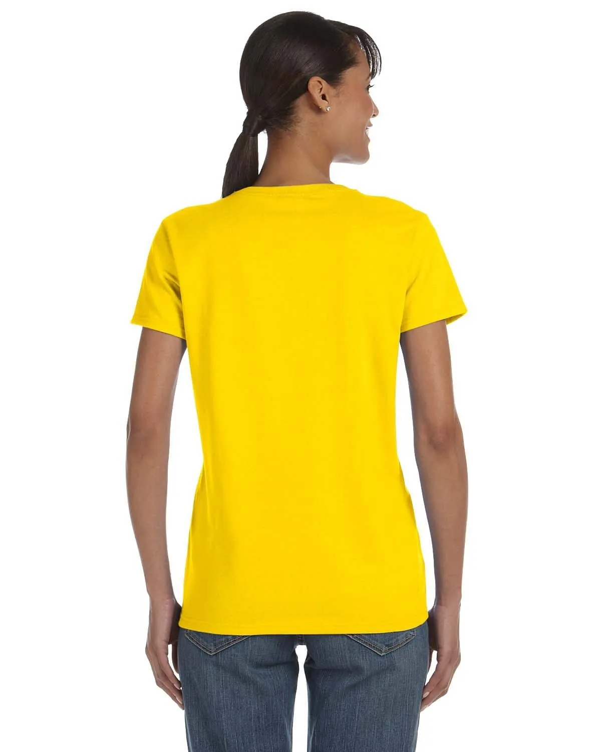 Gildan Ladies Lightweight 100% Cotton T-Shirt | Daisy