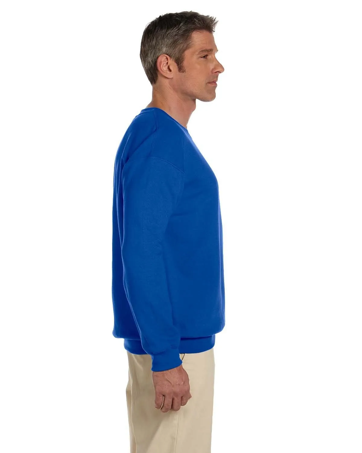 Gildan Lightweight 50/50 Crewneck Sweatshirt | Royal