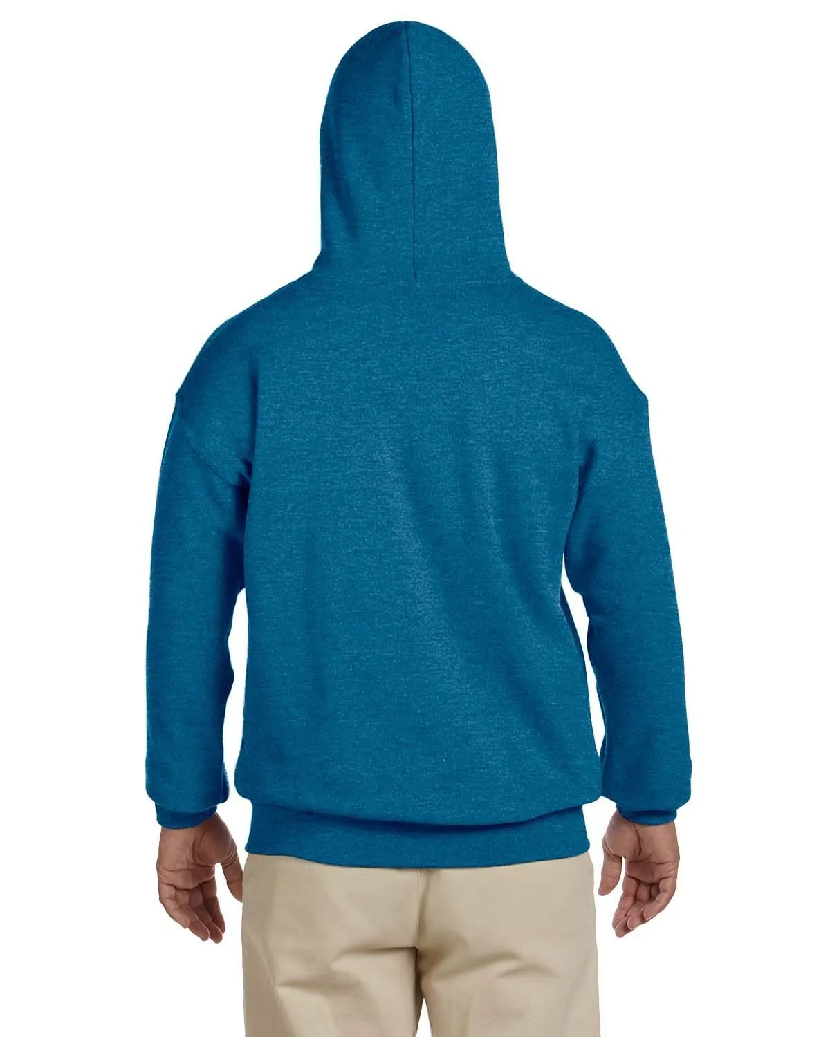 Gildan Lightweight 50/50 Hoodie Sweatshirt | Antique Sapphire