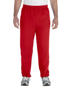 Gildan Lightweight 50/50 Sweatpants | Red