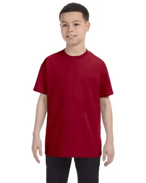 Gildan Youth Lightweight 100% Cotton T-Shirt | Cardinal Red