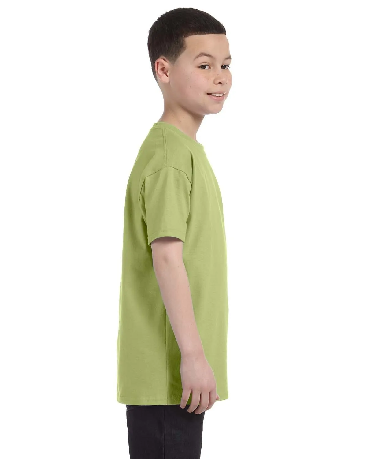 Gildan Youth Lightweight 100% Cotton T-Shirt | Kiwi
