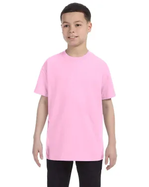 Gildan Youth Lightweight 100% Cotton T-Shirt | Light Pink