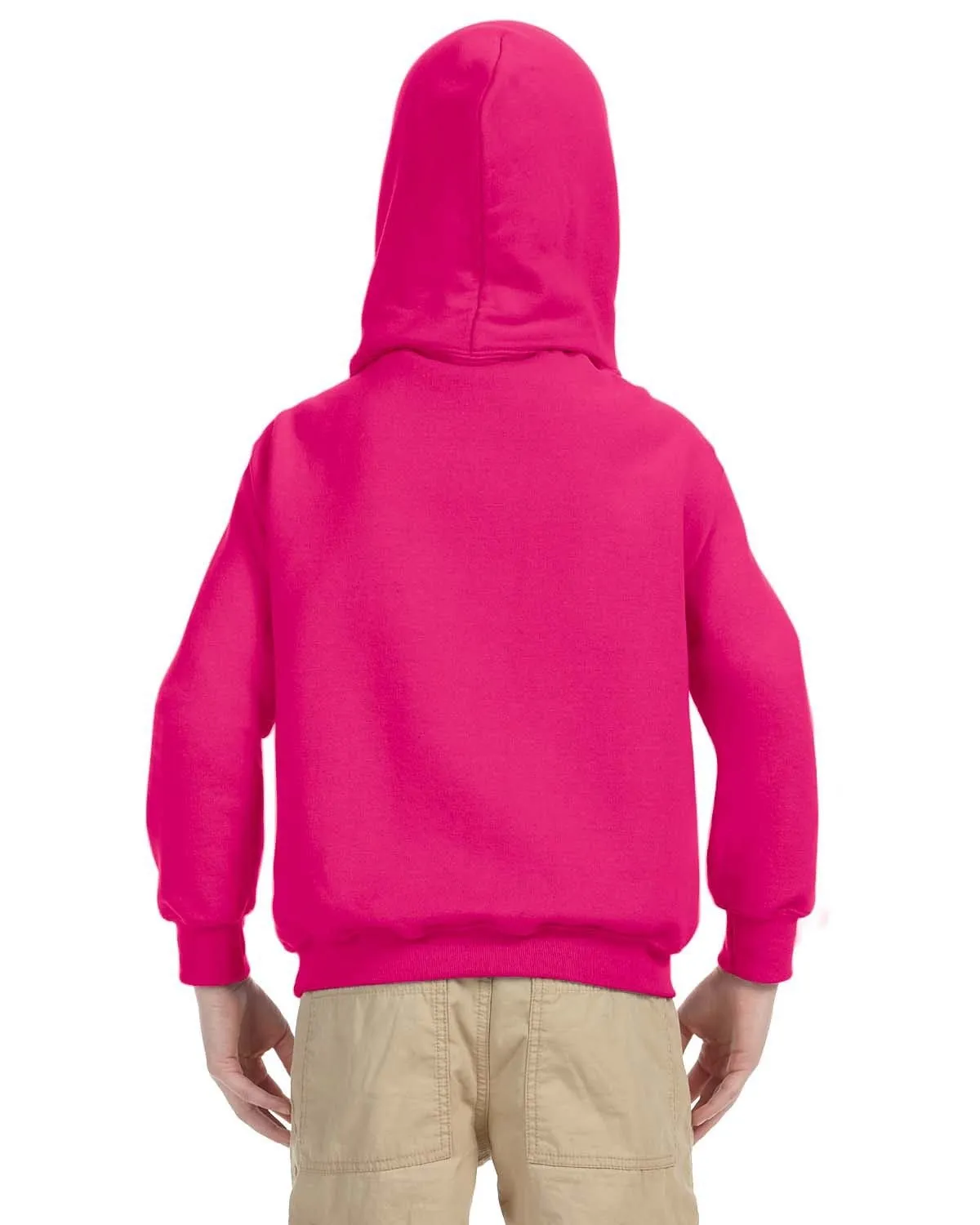 Gildan Youth Lightweight 50/50 Hoodie | Heliconia