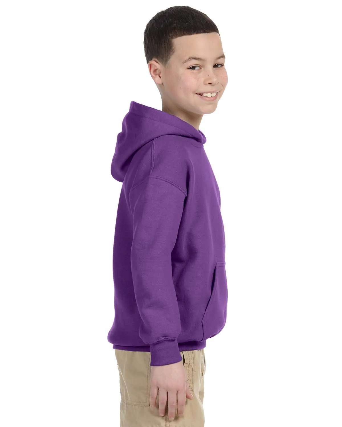 Gildan Youth Lightweight 50/50 Hoodie | Purple