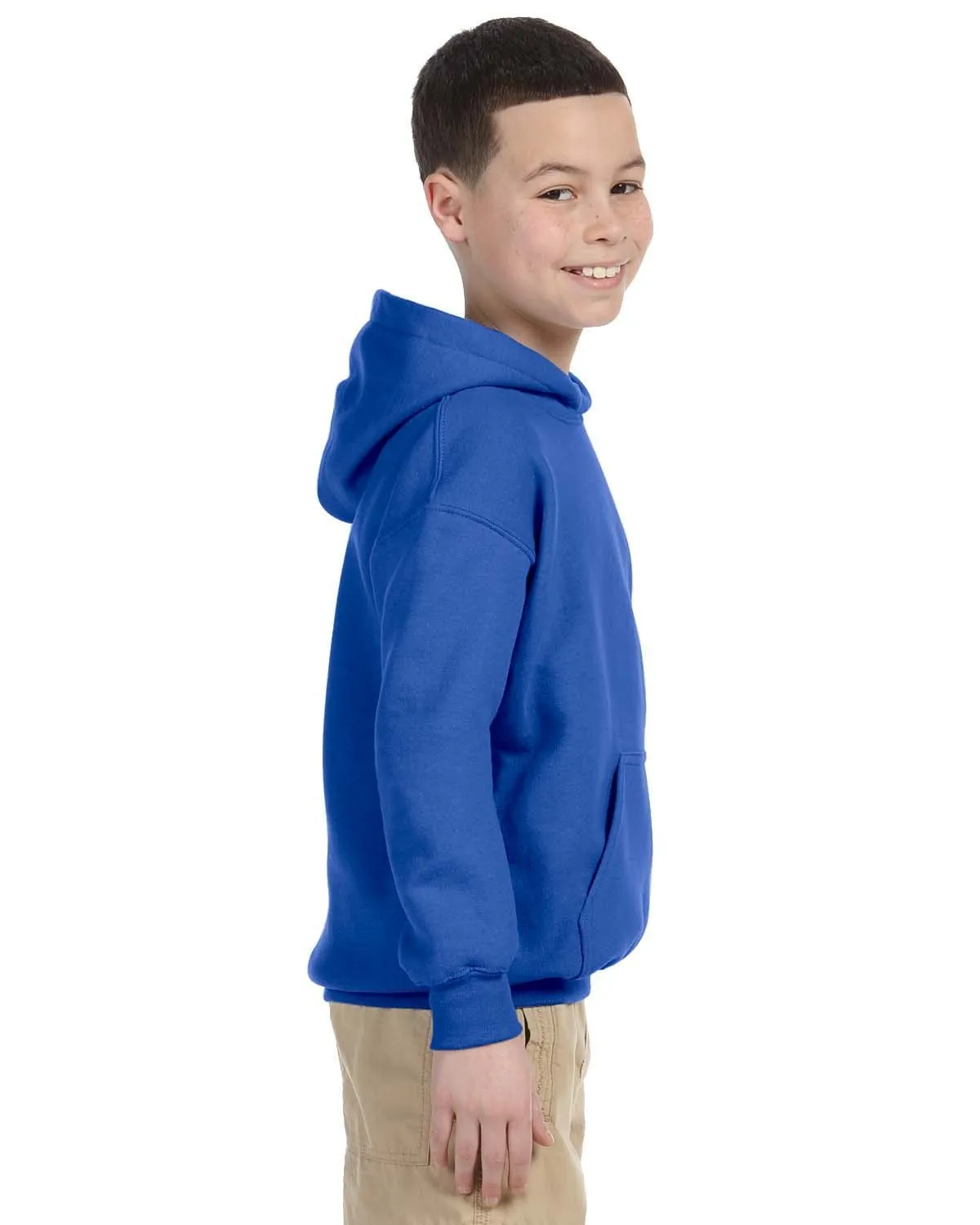 Gildan Youth Lightweight 50/50 Hoodie | Royal