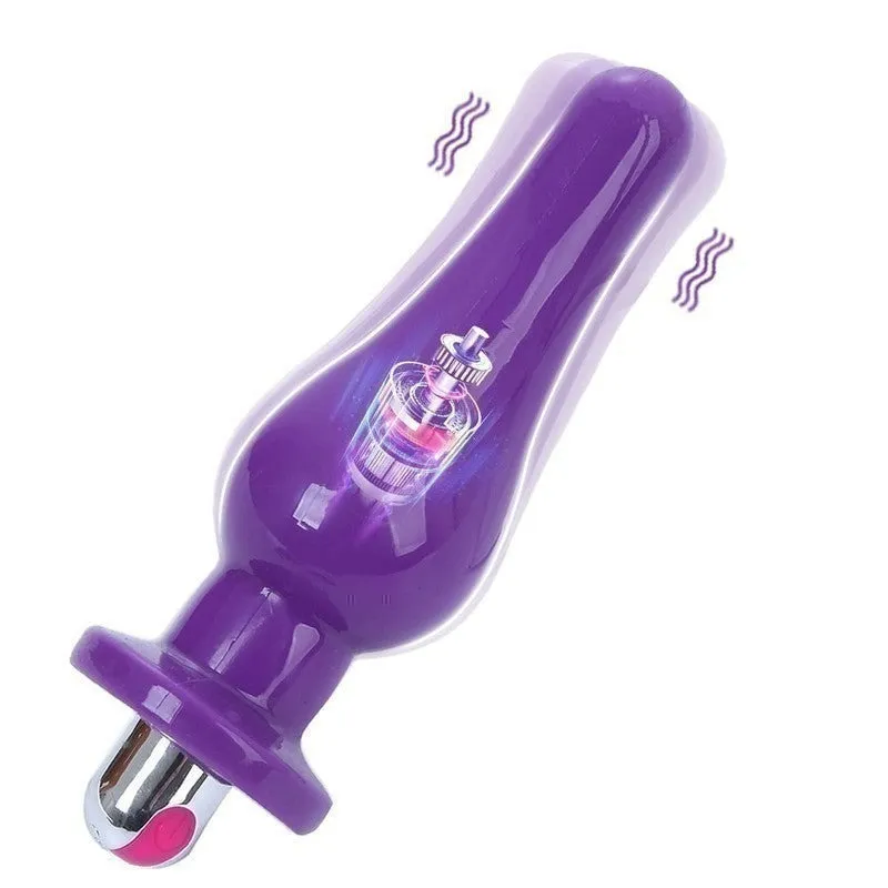 Gode anal vibrant lisse silicone