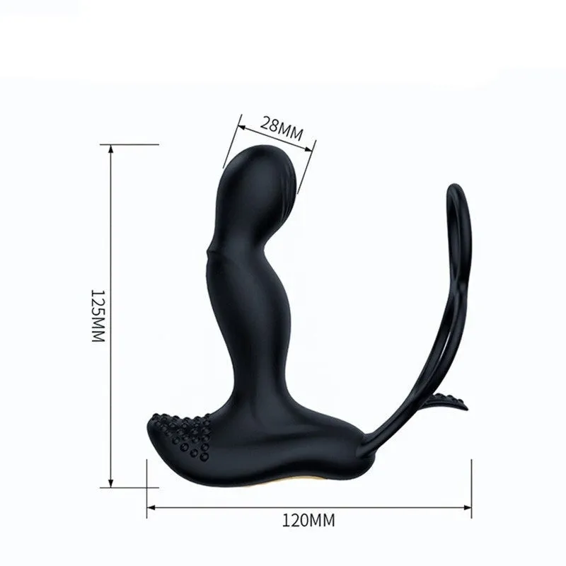 Gode Anal Vibrant Télécommandé
