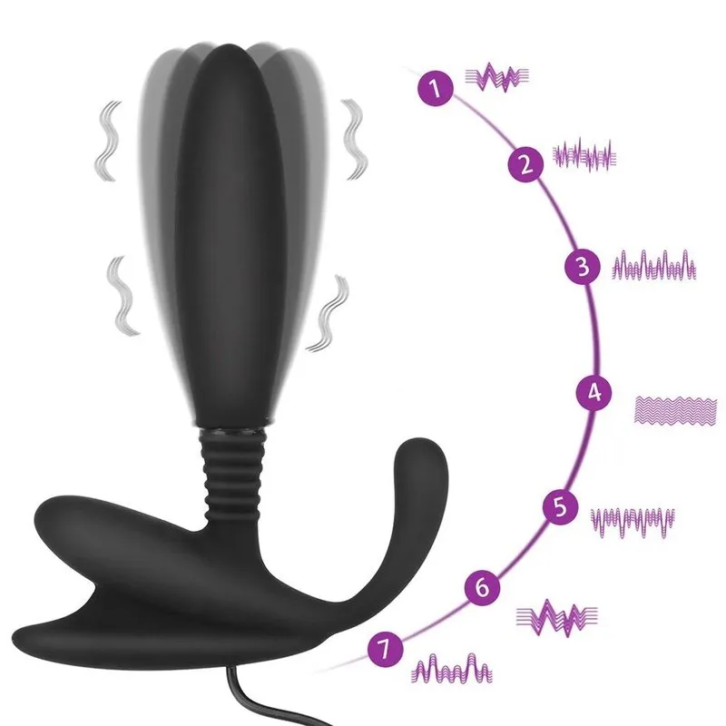 Gode Stimulateur Prostatique Vibrant Eclipse