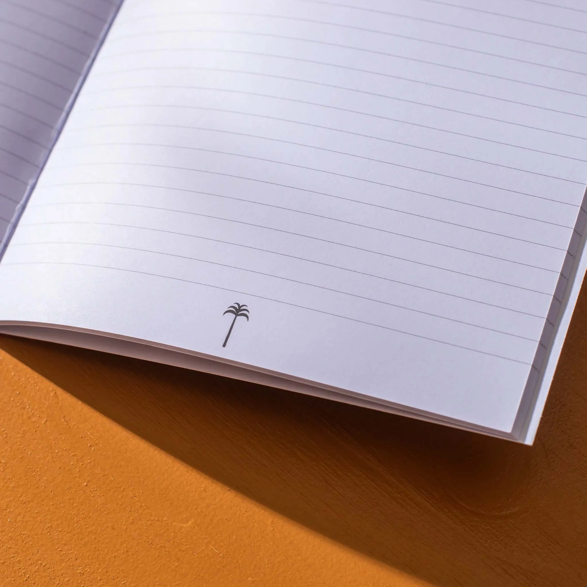 Good Tuesday Peach and Cherry Check A5 Lined Notebook