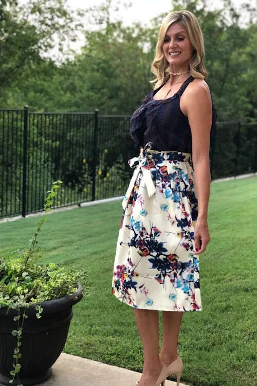 Grayce Floral Skirt