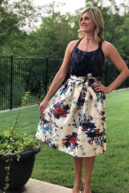 Grayce Floral Skirt