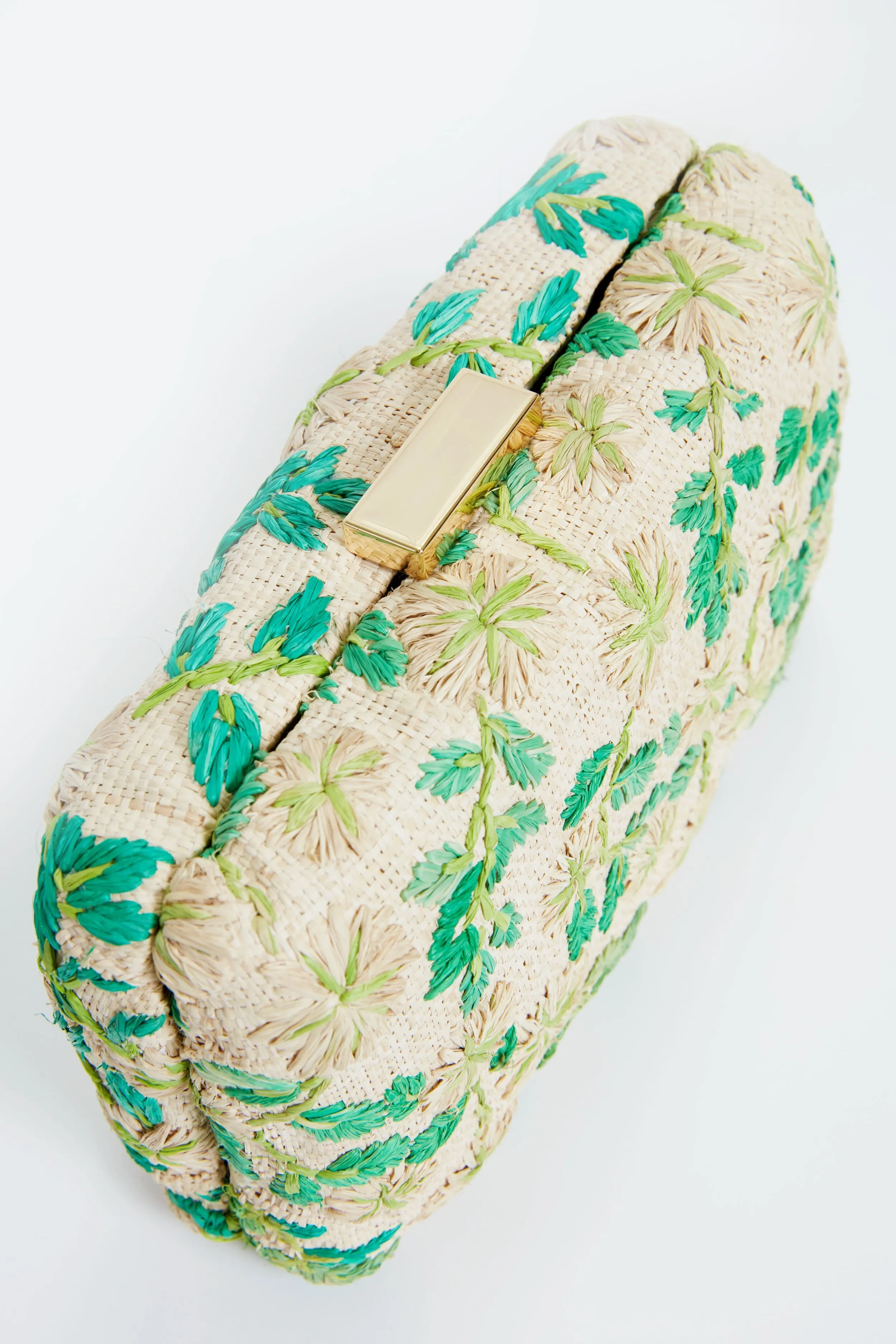 Green Iris Clutch