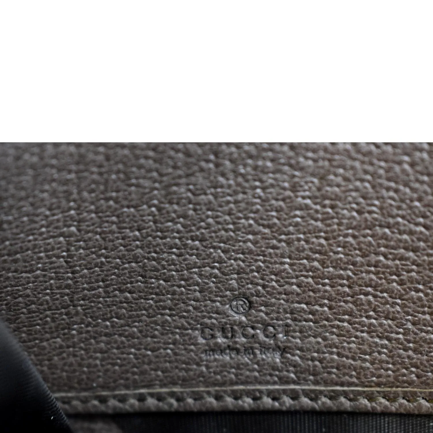 GUCCI Ophidia GG Continental Supreme Canvas Zip Around Wallet Beige 523154