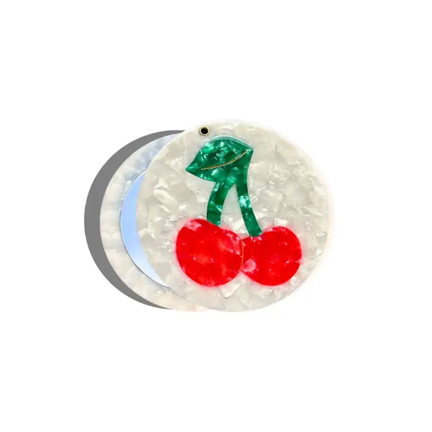 Hand Painted Compact Mirror
