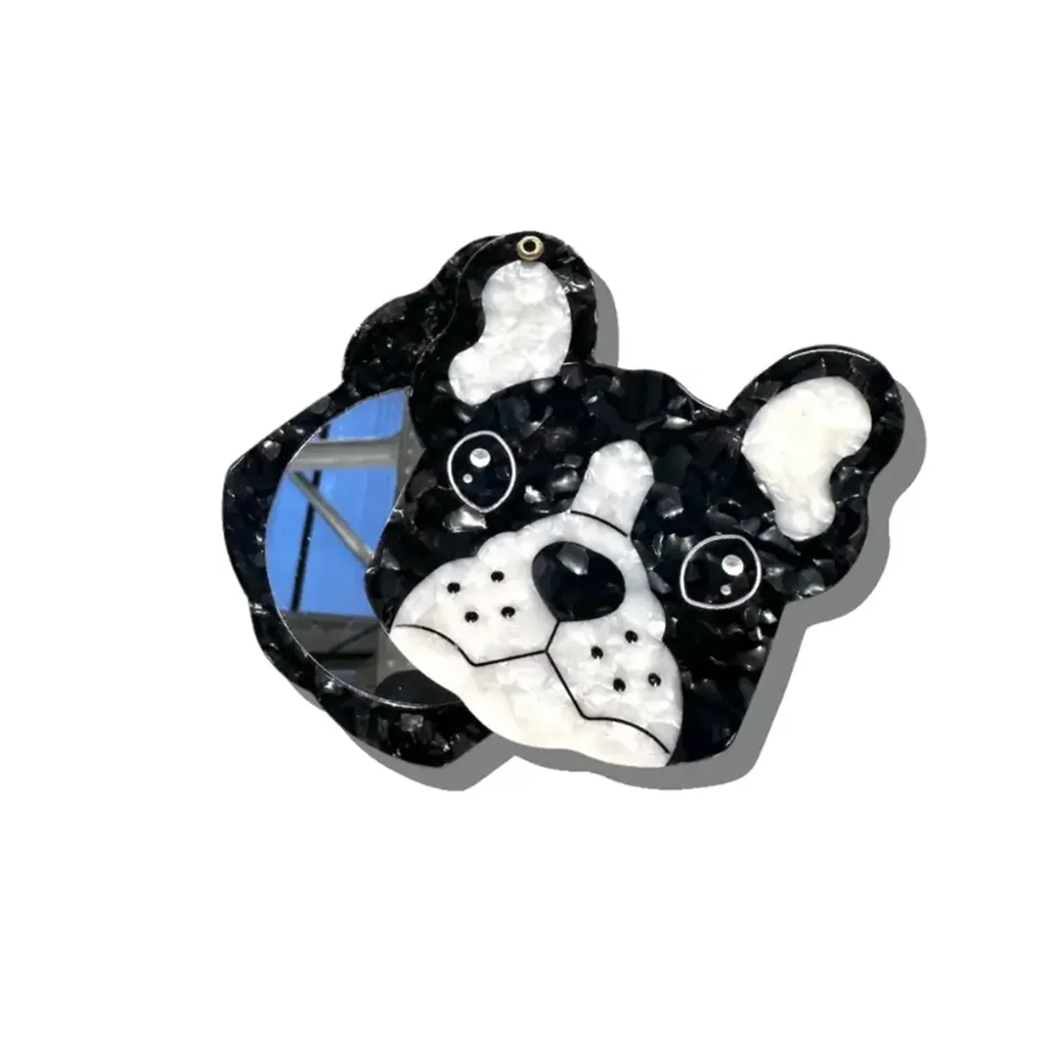 Hand Painted Compact Mirror