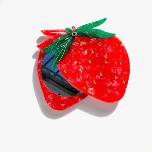 Hand Painted Compact Mirror