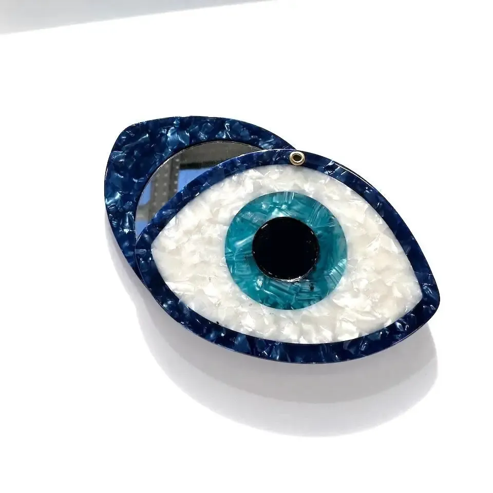 Hand Painted Compact Mirror
