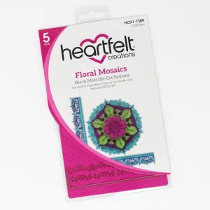 Heartfelt Creations - Elegant Mosaics Collection - Floral Mosaics Die / 7389*