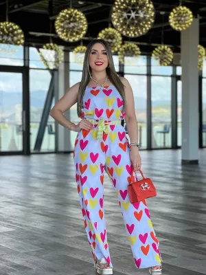 Hearty Jumpsuit by Liz Baez
