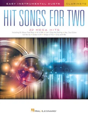 Hit Songs for Two Clarinets (Easy Instrumental Duets)