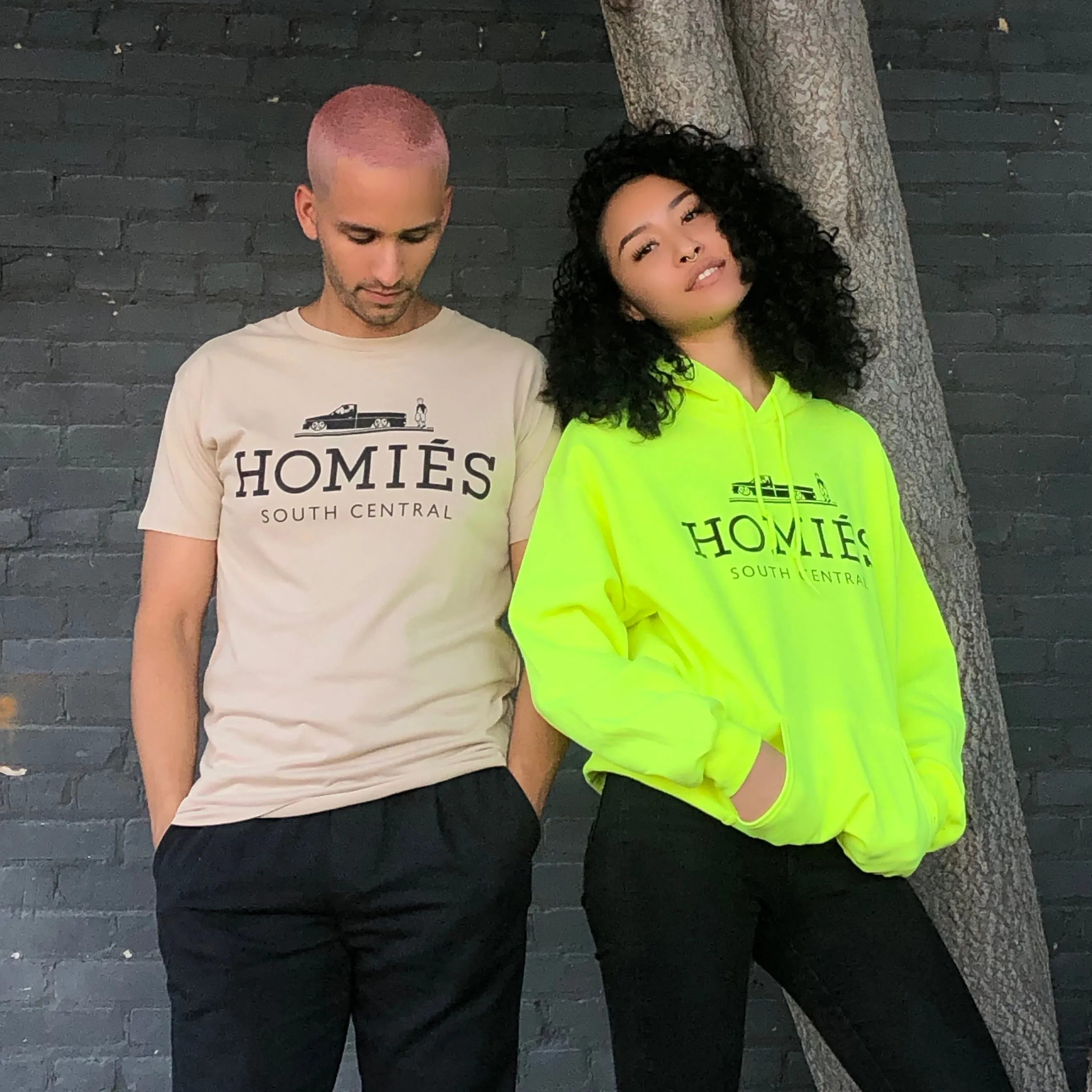 HOMIÉS  NEON HOODIE