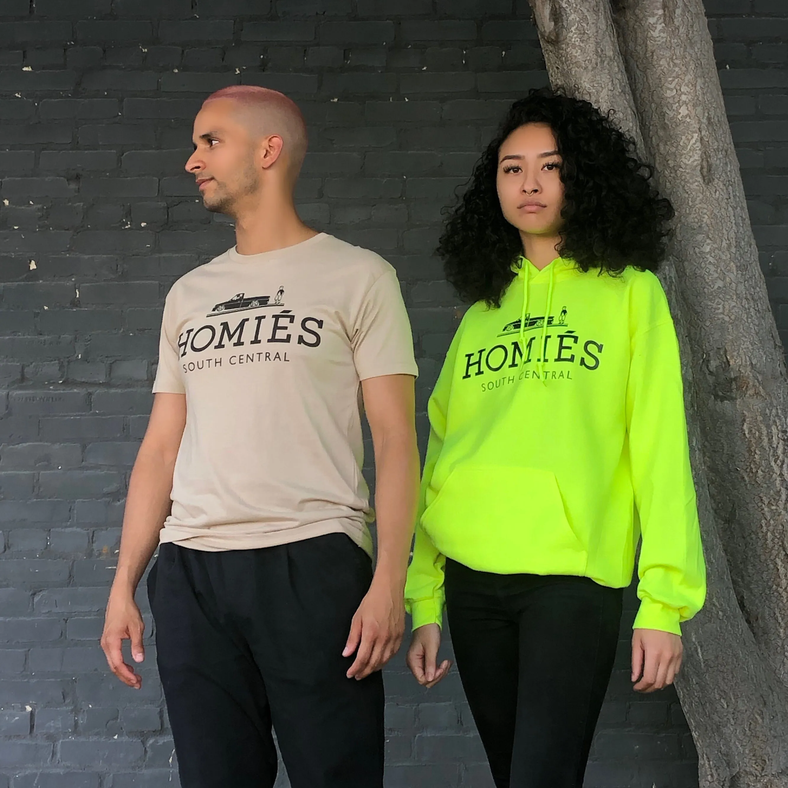 HOMIÉS  NEON HOODIE