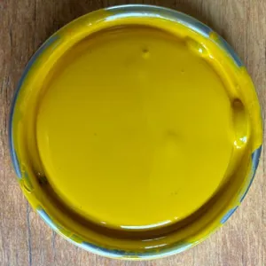 Honda Bright Yellow Motorcycle Paint