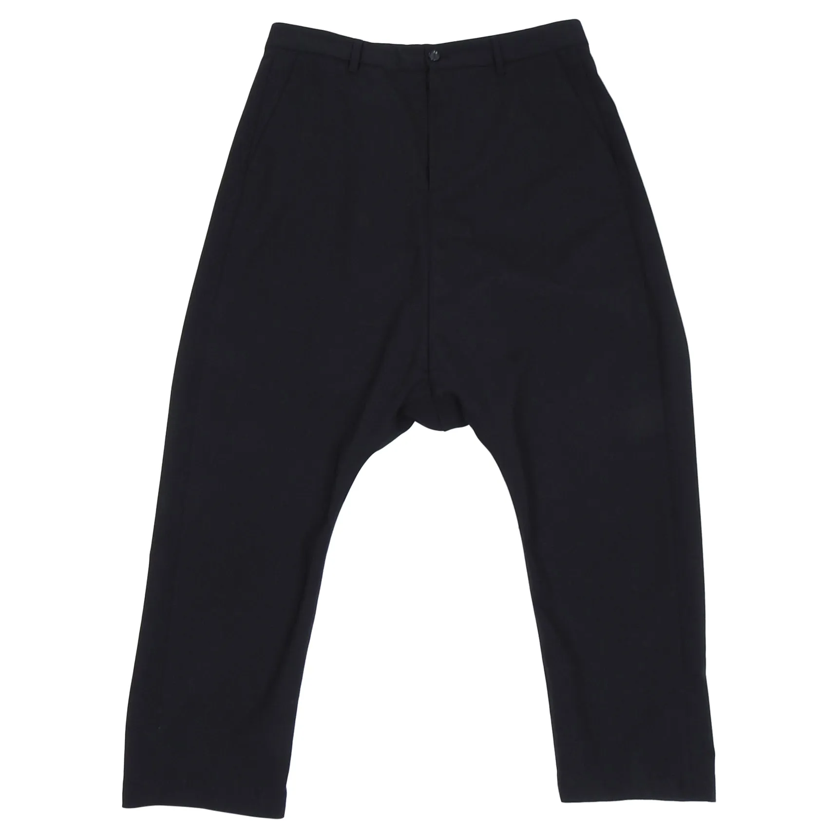 Hope Black Lightweight Slim Drop Crotch Trouser - 30