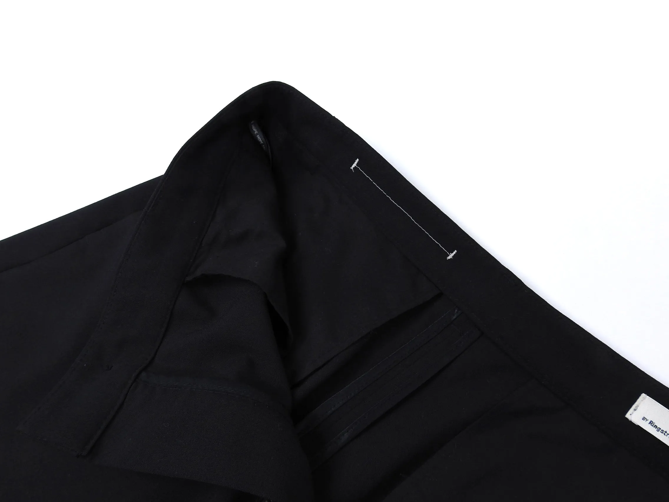 Hope Black Lightweight Slim Drop Crotch Trouser - 30