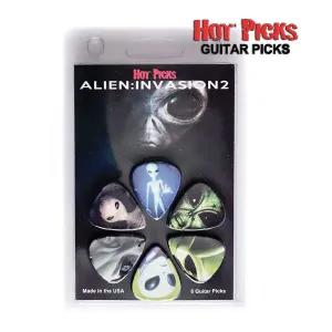 Hot Picks "Alien Invasion 2" Guitar Picks