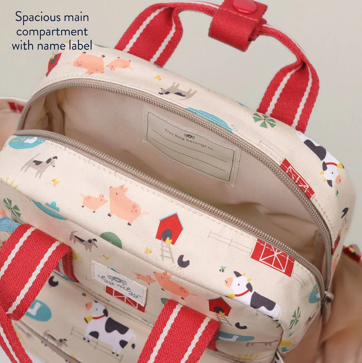 Itzy Bitzy Backpack - Farm Friends