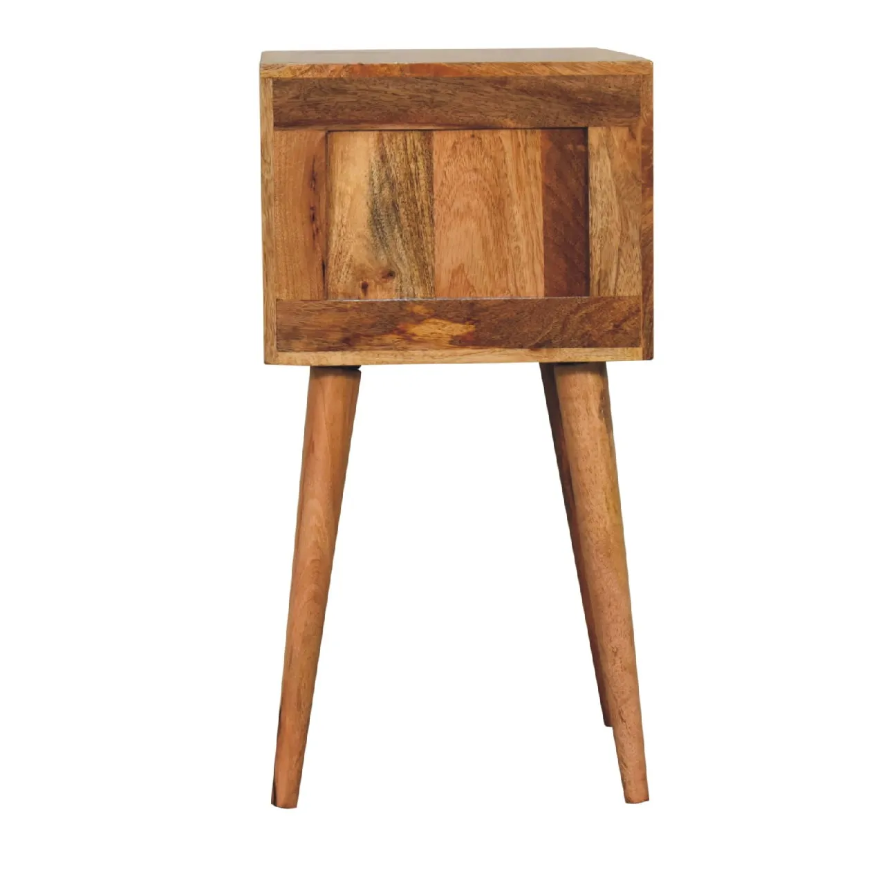 JOEL Oak-ish Narrow Bedside Table