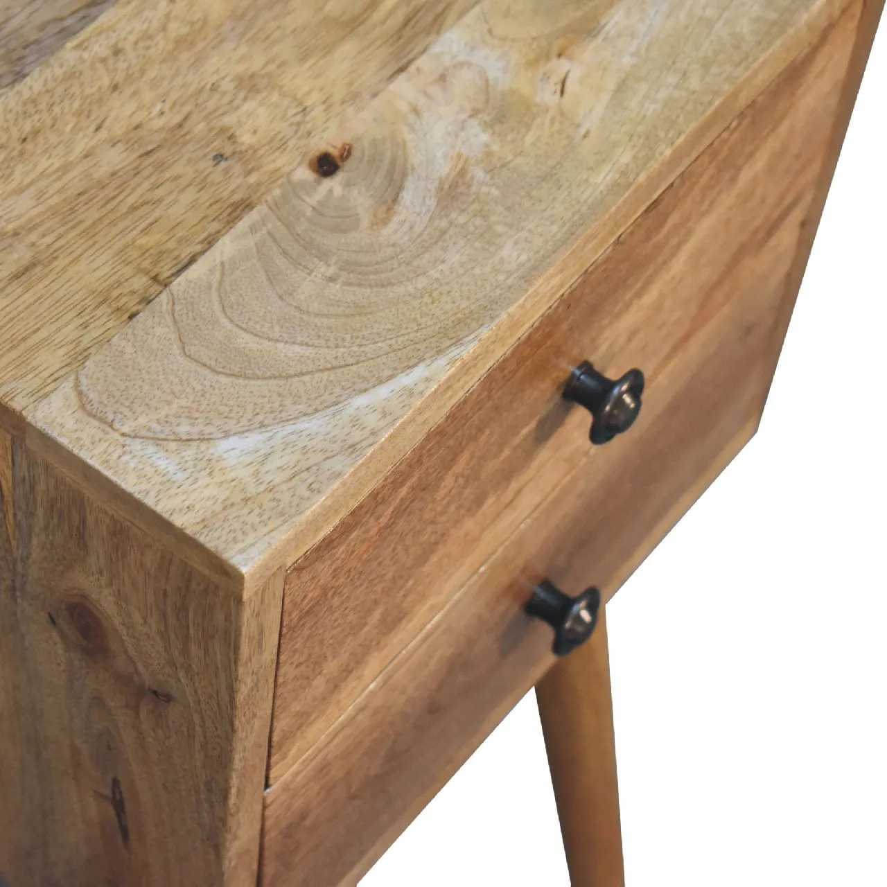 JOEL Oak-ish Narrow Bedside Table
