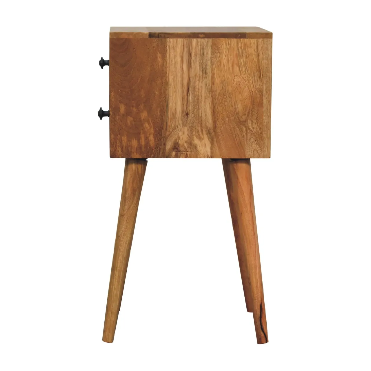 JOEL Oak-ish Narrow Bedside Table