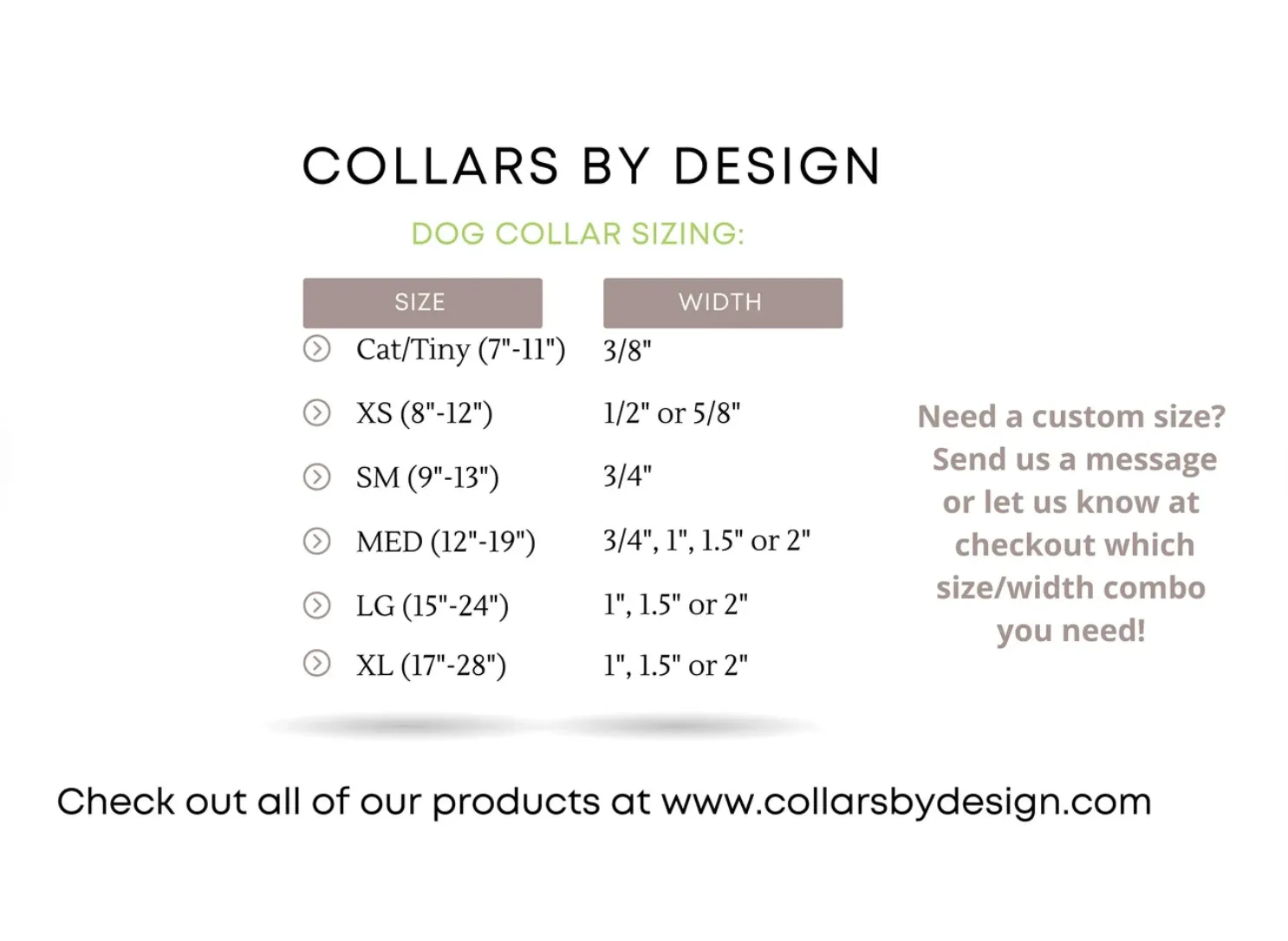 Juniper Dog Collar