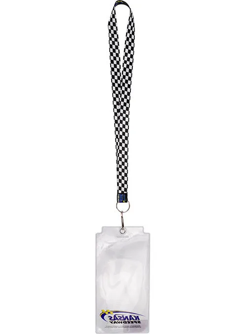 Kansas Checkered Credential Holder