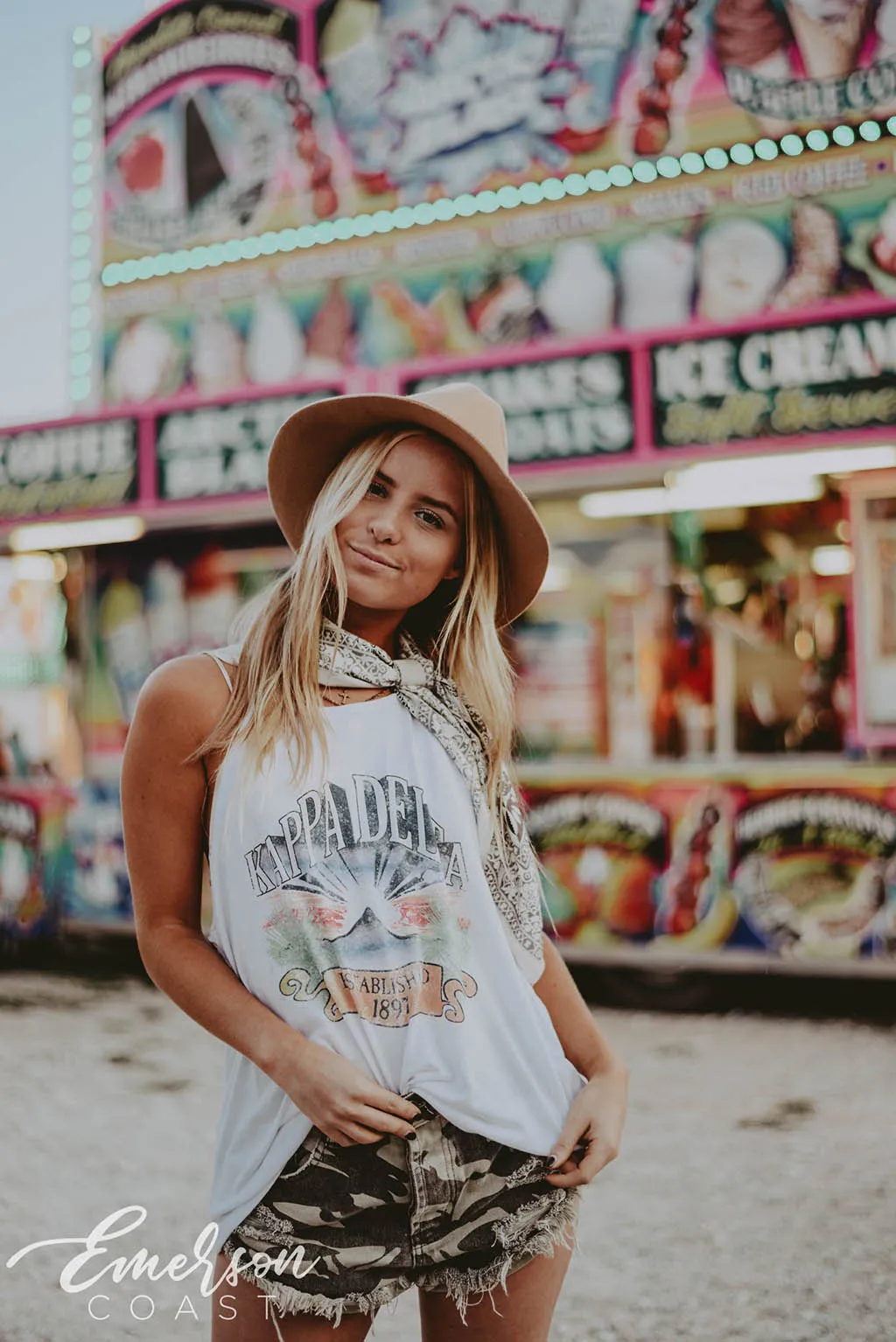 Kappa Delta High Neck PR Tank