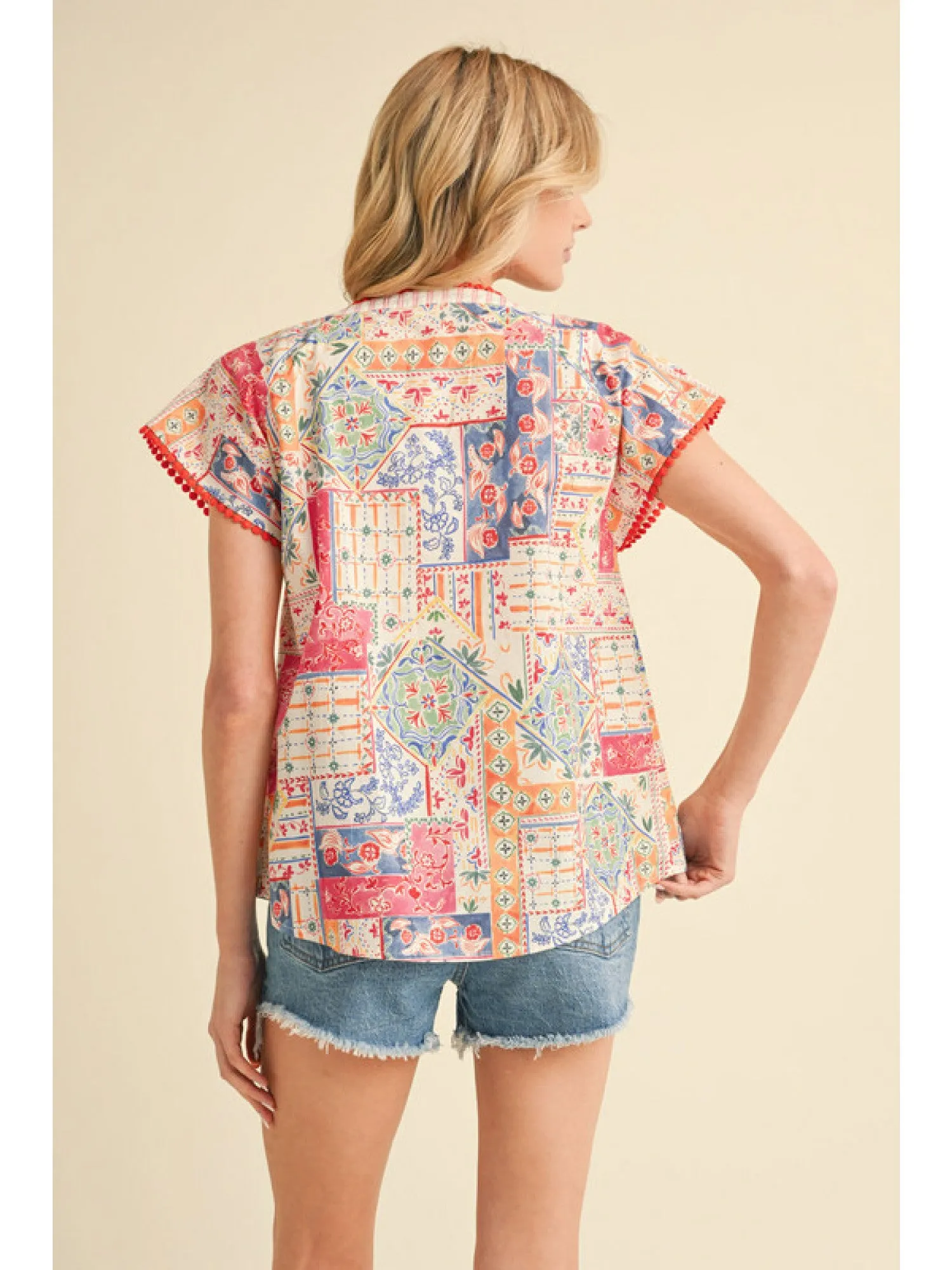 Kate Floral Print Blouse