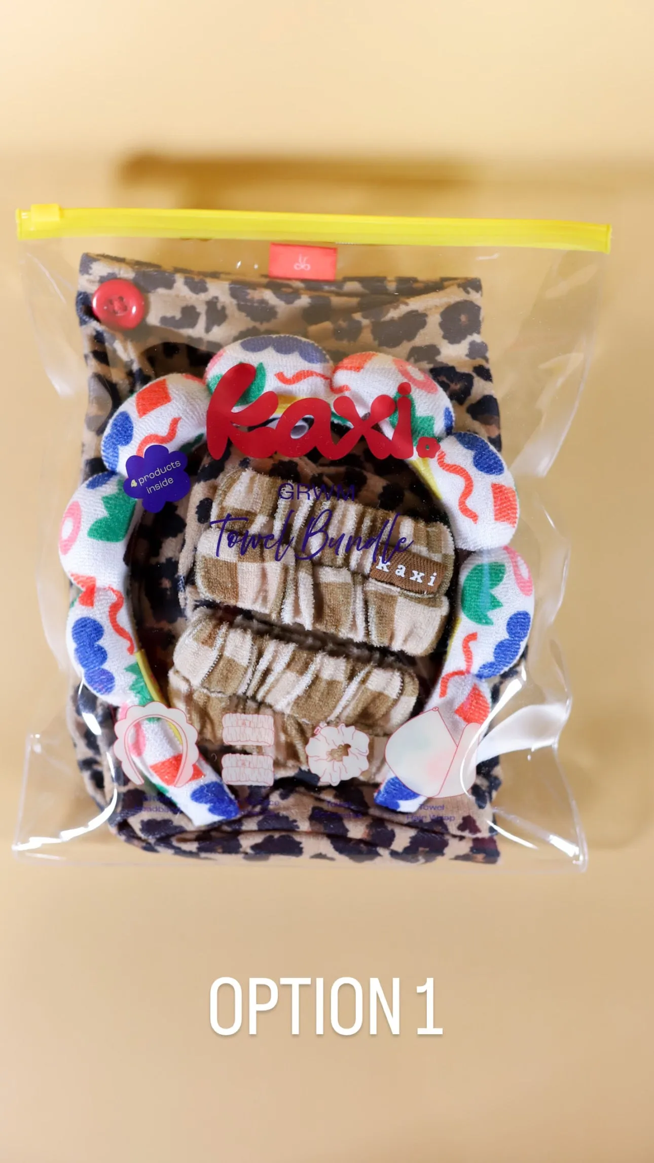 KAXI TOWEL BUNDLE ( 4 PRODUCTS )