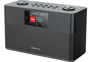 Kenwood FM-RDS/DAB  Compact Smart Radio - Black (CRST100SB)
